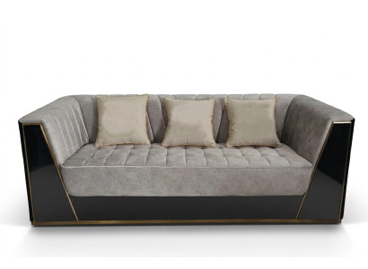 Sofa 3 miejsce do siedzenia Sofy Luksusowe Włókiennicze Kanapy duża Podkładka Designer Meble trzymiejscowe