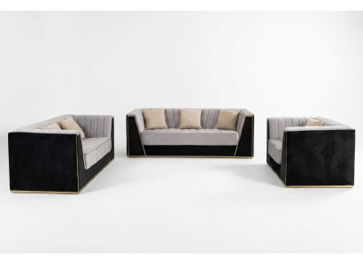 Design Sofy Meble tapicerowane Sofy Modern Luxury elegancki zestaw wypoczynkowy 3+2+1 miejsce do siedzenia