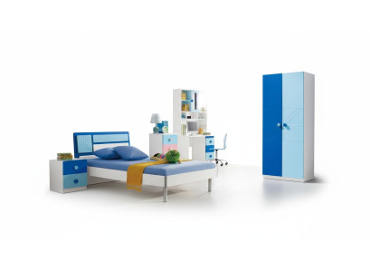 żłobek Zestaw Łóżko Szafa Modern Youth Sleep Pokój Nowy 4-częściowy zestaw