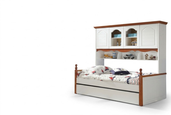 Łóżko Dziecięce Młodzieżowe Pokój Łóżko Drewno Sypialnia Living Country House Meble Nowe