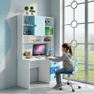 Biurka żłobek 120cm Design Biurko Luxury Pokój Meble Tabela