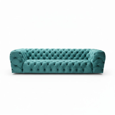 Chesterfield Włoskie Meble Sofa 4 miejsce do siedzenia Luxury Design Couch Sofa Luxury New
