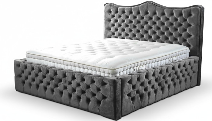 Design Luxury podwójny Hotel Sypialnia Boxspring Kompletne łóżko Łóżko Podkładka