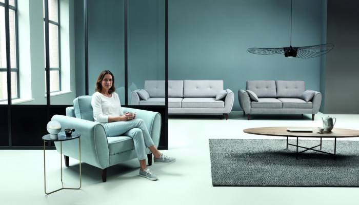 Design Sofa 2 miejsce do siedzenia Meble Podkładka Włókienniczy Sofy Kanapy Żywy krajobraz Nowość