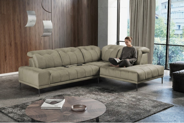 Narożnikowa kanapa Nowe sofy o nowoczesnym designie Nowe sofy Materiał Kanapa w kształcie litery L Sofa do salonu