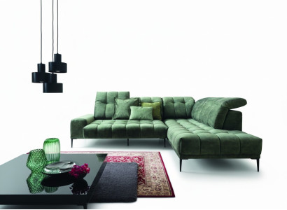 Narożnikowa kanapa nowoczesny design luksusowe sofy w kształcie litery L kanapa materiałowa sofa do salonu kanapy
