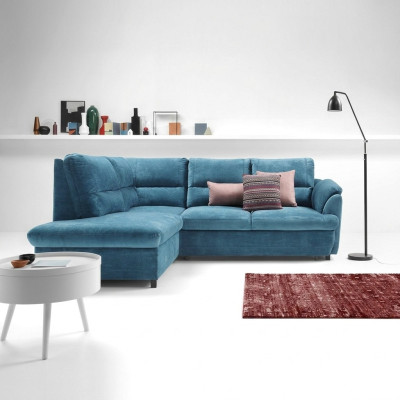 Narożnikowa kanapa Nowy Nowoczesny Design Sofy Kanapy Łóżko Materiał Kanapa Salon w kształcie litery L Nowość