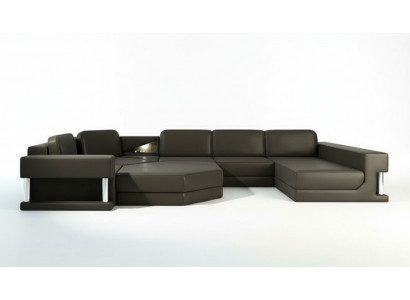 Sofy Żywy krajobraz Design Narożnikowa kanapa Skóra Nowa Sofa U Shape Sofa Podkładka Kanapy