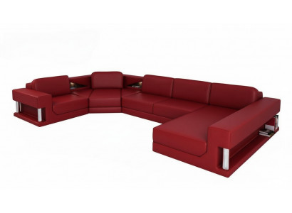 Sofa w kształcie litery U kanapa podkładka sofa Żywy krajobraz design narożnikowa kanapa skóra podkładka nowość