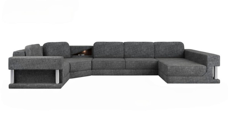 Narożnikowa kanapa U Form Funkcja łóżka Sleep Sofa New Żywy krajobraz Wielofunkcyjna kanapa