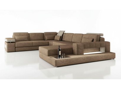 Narożnik Sofa Couch Podkładka Żywy krajobraz U Form Narożnikowa kanapa Żywy krajobraz New