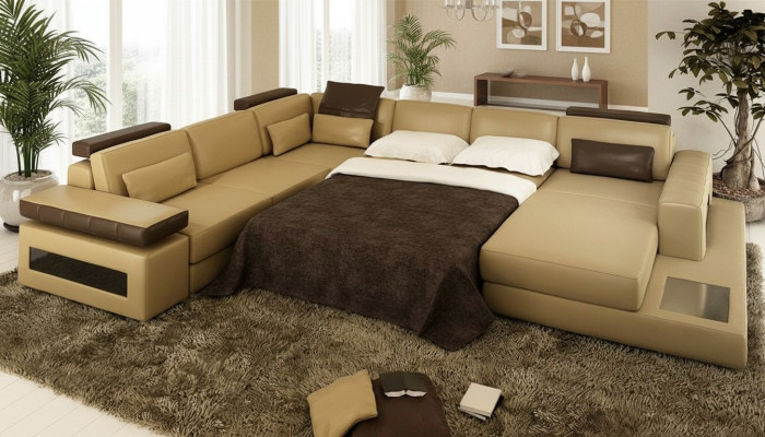 Kształt U Couch Design Podkładka Włókienniczy Narożnik Nowoczesne sofy Żywy krajobraz Narożnikowa kanapa Materiał