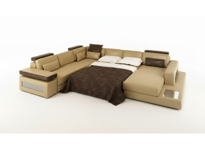 Kształt U Couch Design Podkładka Włókienniczy Narożnik Nowoczesne sofy Żywy krajobraz Narożnikowa kanapa Materiał
