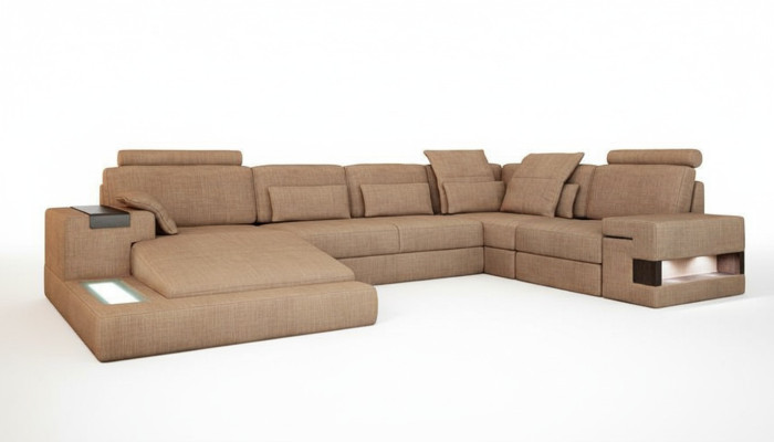 UForm Podkładka Kanapy Włókienniczy Design Illuminated Żywy krajobraz Narożnikowa kanapa Sofa Couch