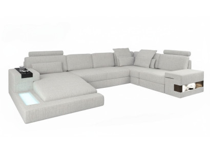 Narożnikowa kanapa Żywy krajobraz Sofa Kanapa U Shape Podkładka Couchen Włókienniczy Design Meble Nowość