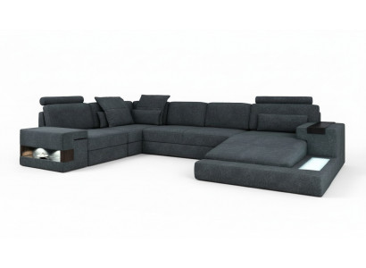 Okrągły Narożnik Sofa Podkładka xxl Big Kształt U Couchen Żywy krajobraz U Shape Sofy Nowość