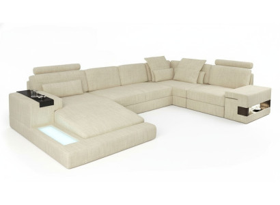 Narożnik kanapa Narożnik Podkładka Żywy krajobraz Kanapa Sofa Narożniki U Shape New Meble