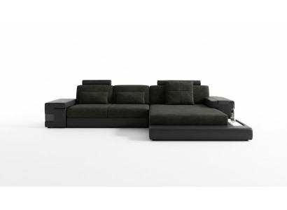 Narożnikowa kanapa Sofa Tekstylna Sofa w kształcie litery L Żywy krajobraz Esk Modern Sofas