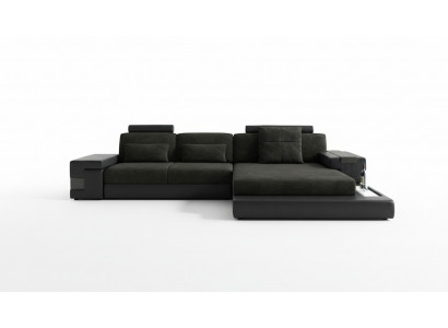 Narożnikowa kanapa Sofa Tekstylna Sofa w kształcie litery L Żywy krajobraz Esk Modern Sofas