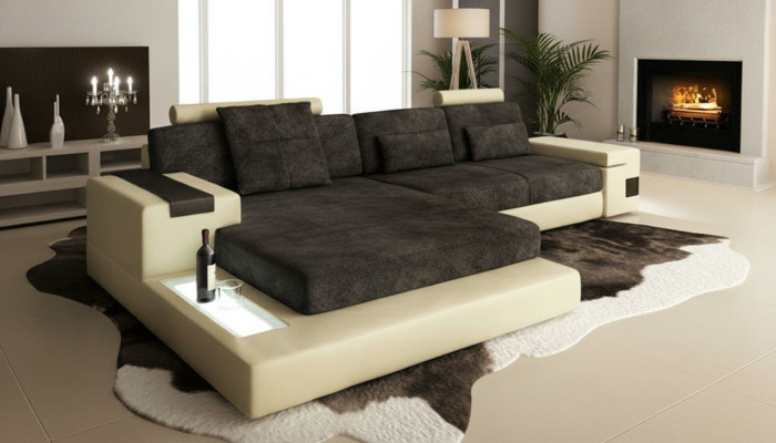 Sleep Narożnikowa kanapa Żywy krajobraz Narożnikowa kanapa Podkładka Narożnik Siedziba Kanapa Modern L Shape Big