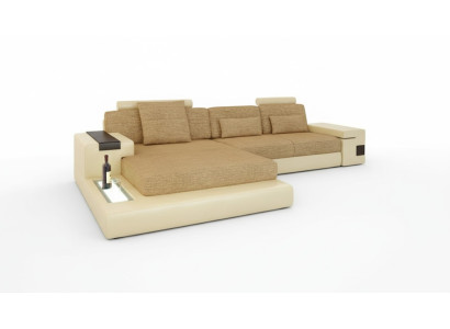 Sofa w kształcie litery L Couch Design Couch Włókienniczy Modern Podkładka Żywy krajobraz Narożnikowa kanapa Nowość
