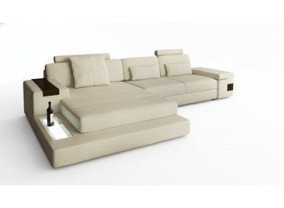 Design Couch Podkładka Włókienniczy Skóra Narożnik Materiał Narożnikowa kanapa L Shape Sofa Couch