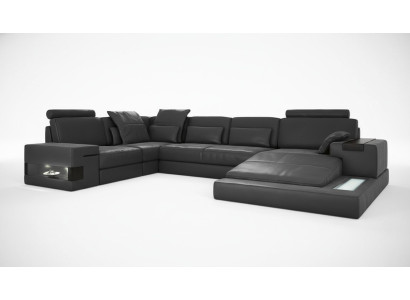 Narożnikowa kanapa Kształt U Couch Design Podkładka Włókienniczy New Żywy krajobrazu funkcja łóżka Materiał