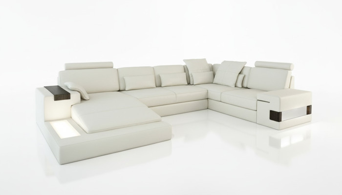 Narożnikowa kanapa Żywy krajobrazu Sofa w kształcie litery U Narożnik Projekt kanapy Podkładka Nowość