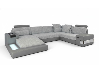 Kształt U Meble Sofa Funkcje Podkładki Włókienniczej Moden Design Narożnikowa kanapa Nowa Sofa