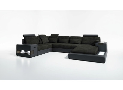 Design Sofa Narożne sofy U Shape Nowoczesna Podkładka Meble do Salonu Meble Narożnikowa kanapa Sofa Tekstylna