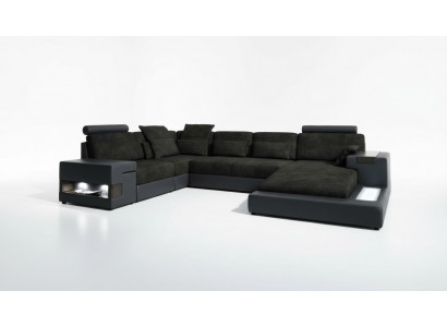 Design Sofa Narożne sofy U Shape Nowoczesna Podkładka Meble do Salonu Meble Narożnikowa kanapa Sofa Tekstylna