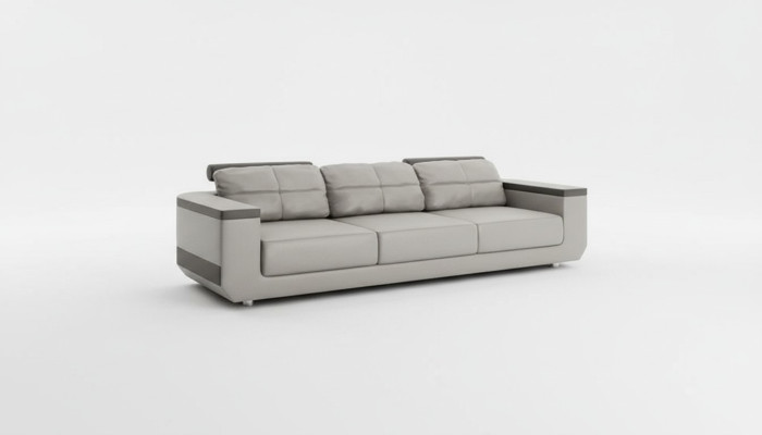 Nowoczesna sofa 3-osobowa Meble XXL designerska sofa materiałowa luksusowe kanapy sofy projekt 3-osobowa