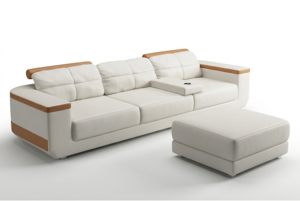 Sofa 3 miejsce do siedzenia Włókienniczy Sofy Kanapa Podkładka Luksusowa Sofa Nowoczesny Styl Duże kanapy xxl