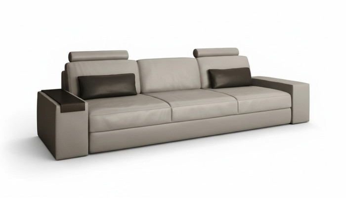 Sofy Duże Kanapy 3 Siedzenie Sofa Kanapa Polser Siedziba Trzyosobowa Luksusowa Nowa Włókienniczy