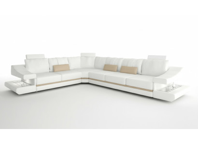 Salon nowoczesny design sofy kanapy Eleganc L-Shape Narożnikowa kanapa Materiał Kanapa Nowość