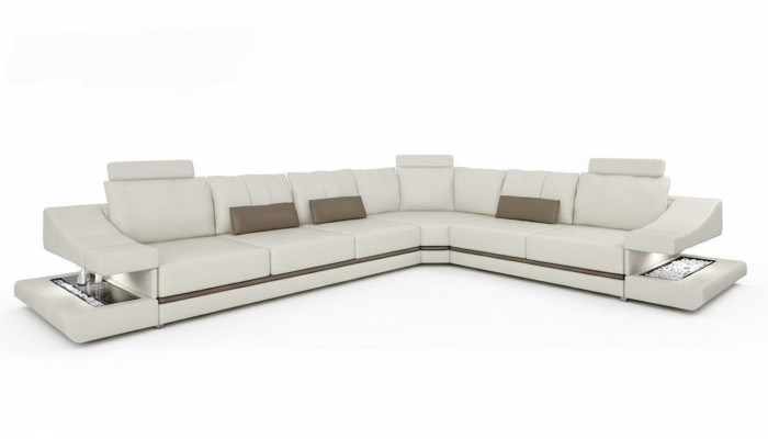 Pokój dzienny Narożnikowa kanapa Sofa rozkładana Nowoczesny design Sofy Kanapy Meble