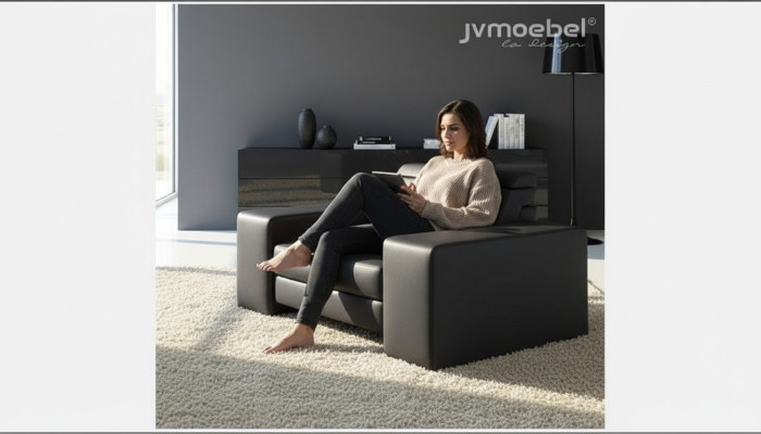 Design Salon Skóra Sofa Fotel 1 miejsce do siedzenia Podkładka Sofy Lounge Club Meble
