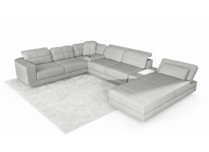 Narożnik Sofa Kanapa Podkładka Narożnik Skóra Sofa Kanapa Meble Nowy Żywy krajobraz U kształt