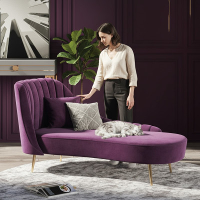 Szezlong luksusowy Meble Podkładka leżaki sofa Relaks Szezlong