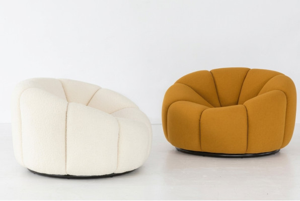 Fotel Designer Krzesło Relaks Siedziba Design Couch Lounge Club Włókienniczy Meble Włókienniczy