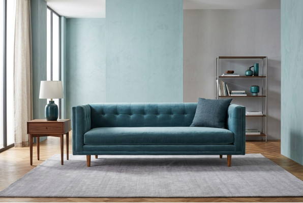 Żywy krajobraz Materiał Sofa 3 miejsce siedzące Relaks Siedziba Design Couch Lounge Sofy Włókiennicze
