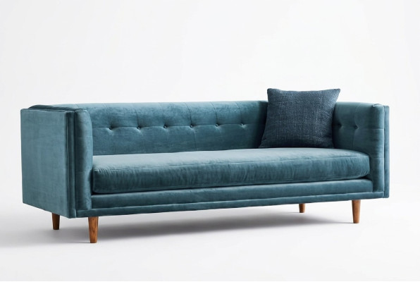 Żywy krajobraz Materiał Sofa 3 miejsce siedzące Relaks Siedziba Design Couch Lounge Sofy Włókiennicze