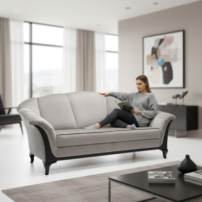 Sofa podwójna + 2-miejsce do siedzenia - designerska sofa + podwójna sofa w stylu nowoczesnym 190 x 92 cm