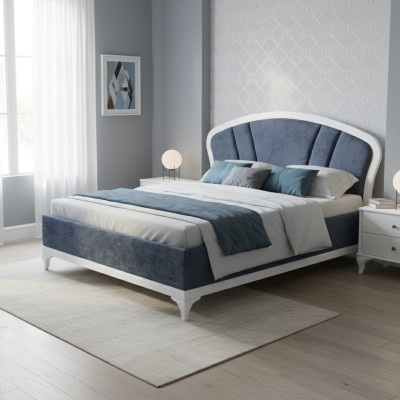Luksusowe łóżka hotelowe Double Design Łóżko Design Drewno Nowoczesny Hotel Sypialnia Małżeństwo