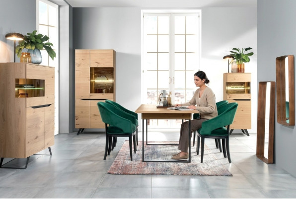 Design Galota Kredens Kredens Side Szafa Półka Luksusowy Salon Szafki Nowość