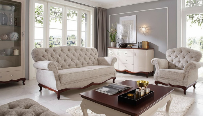 Salon Meble w Stylu Nowoczesnym Sofa 2 miejsce do siedzenia 172 x 90cm Nowoczesna Sofa Kanapy