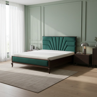 Design Podwójne łóżko Łóżko 180 x 200cm łóżko Hotel Luxury Podkładka Małżeństwo Sypialnia