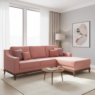 Design L Shape Sofa Rozkładana Luksusowe Kanapy Nowa Narożnikowa Kanapa Kanapa Sofy Łóżko Funkcja