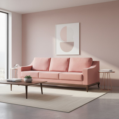Sofa 3 miejsce do siedzenia Sofa rozkładana trzyosobowa nowoczesny styl Meble Designer z funkcją łóżka