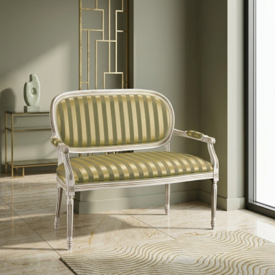 Sofa 2 miejsce do siedzenia Modern Style Meble Sofa miejsce do siedzenia Modern Sofa Kanapy 121x51cm Nowość